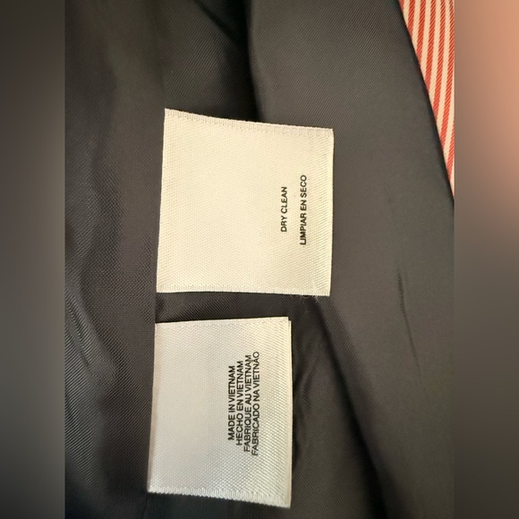 Ann Klein Elegant Navy Blue Women's Blazer and skirt set size 2 - Picture 7 of 10